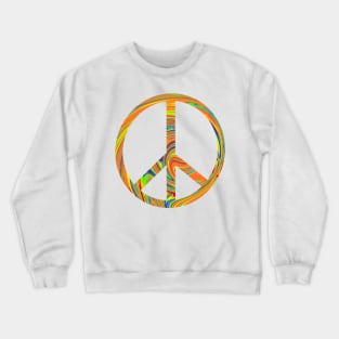 Peace Sign Crewneck Sweatshirt